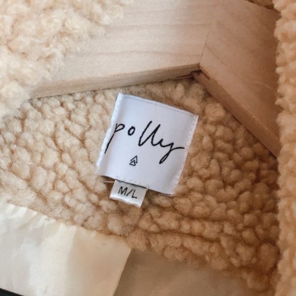 PRINCESS POLLY | teddy jacket - Picture 3 of 4